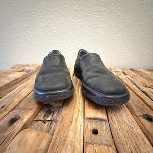 Mephisto Butterfly Maya 800 Women's 7 Black Nubuck Slip-On Comfort Shoes EUC